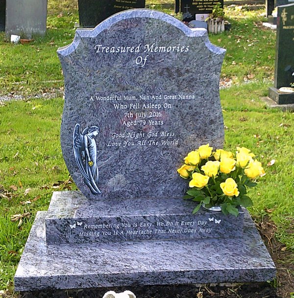 The Boscombe Memorial Headstone