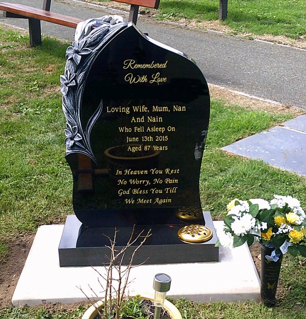 the adelphi memorial headstone